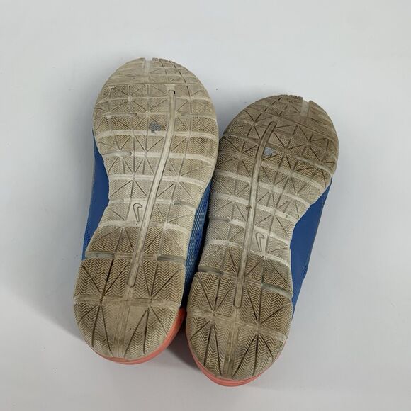 Nike Bionic Athletic Running Sneakers Size 7 Womens Bright Blue Orange Workout - Picture 7 of 7